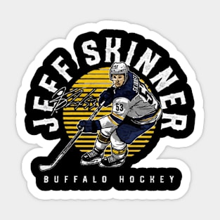 jeff skinner emblem Sticker